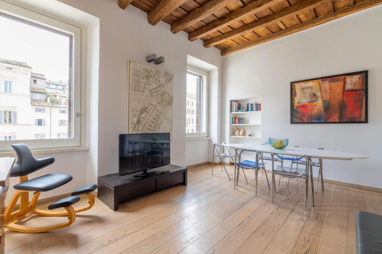 Modern Apartment In Campo De Fiori Róma Kültér fotó