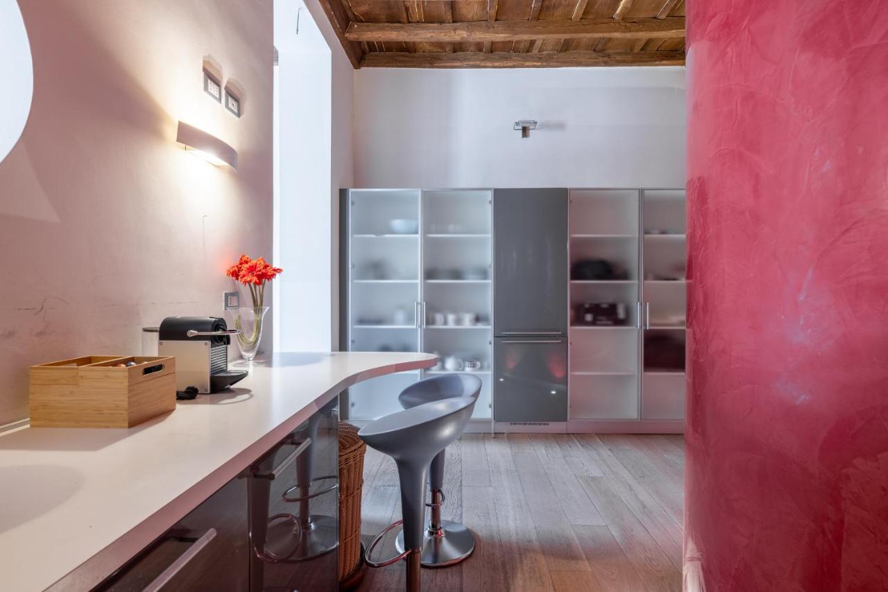 Modern Apartment In Campo De Fiori Róma Kültér fotó